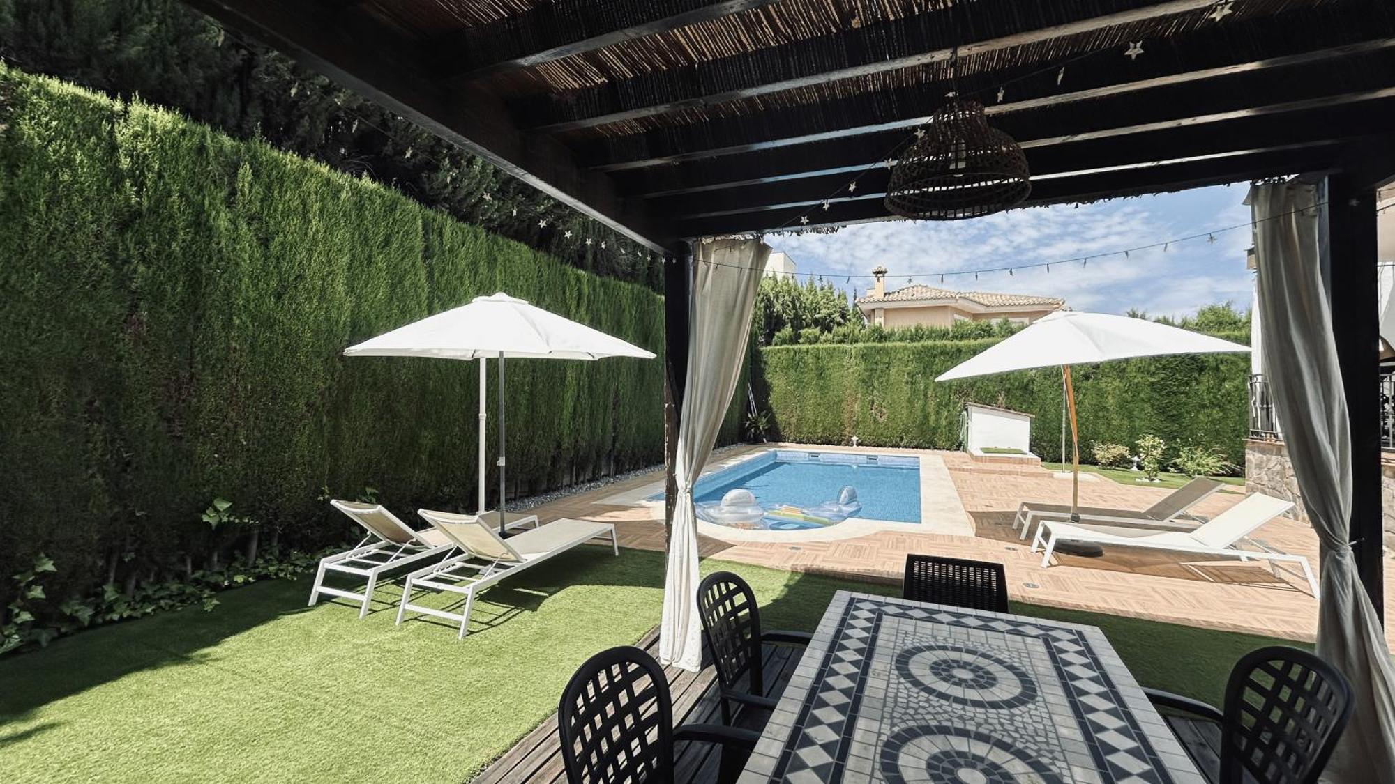 Extraordinaria Villa Con Piscina Y Chimenea Granada Eksteriør bilde